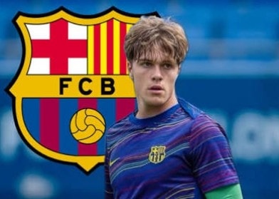 Barcelona'dan Genç Yeteneğe Fırsat! 18 Yaşındaki Kaleci Iker Rodriguez A Takım Antrenmanında
