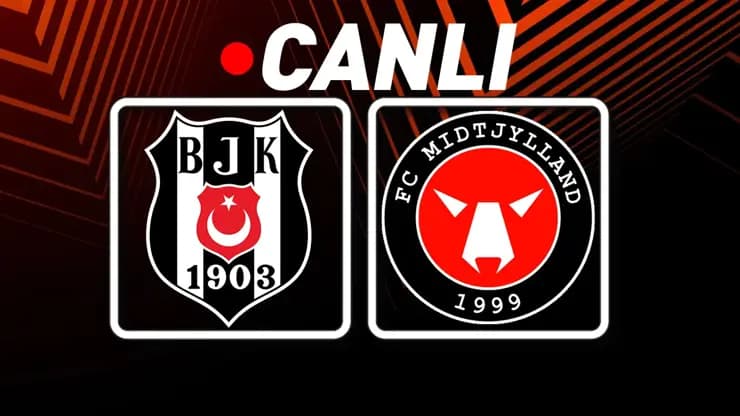 Beşiktaş-Midtjylland maçı muhtemel 11'ler ve son detaylar