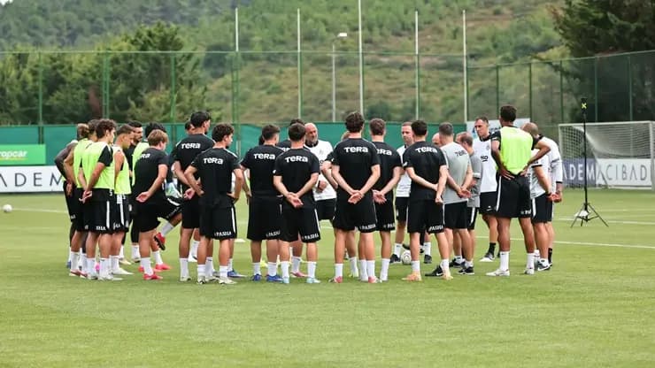 Beşiktaş Midtjylland mesaisine tam gaz başladı