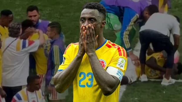 Galatasaraylı Davinson Sanchez'den Dünya Kupası'na Gözyaşlarıyla Veda