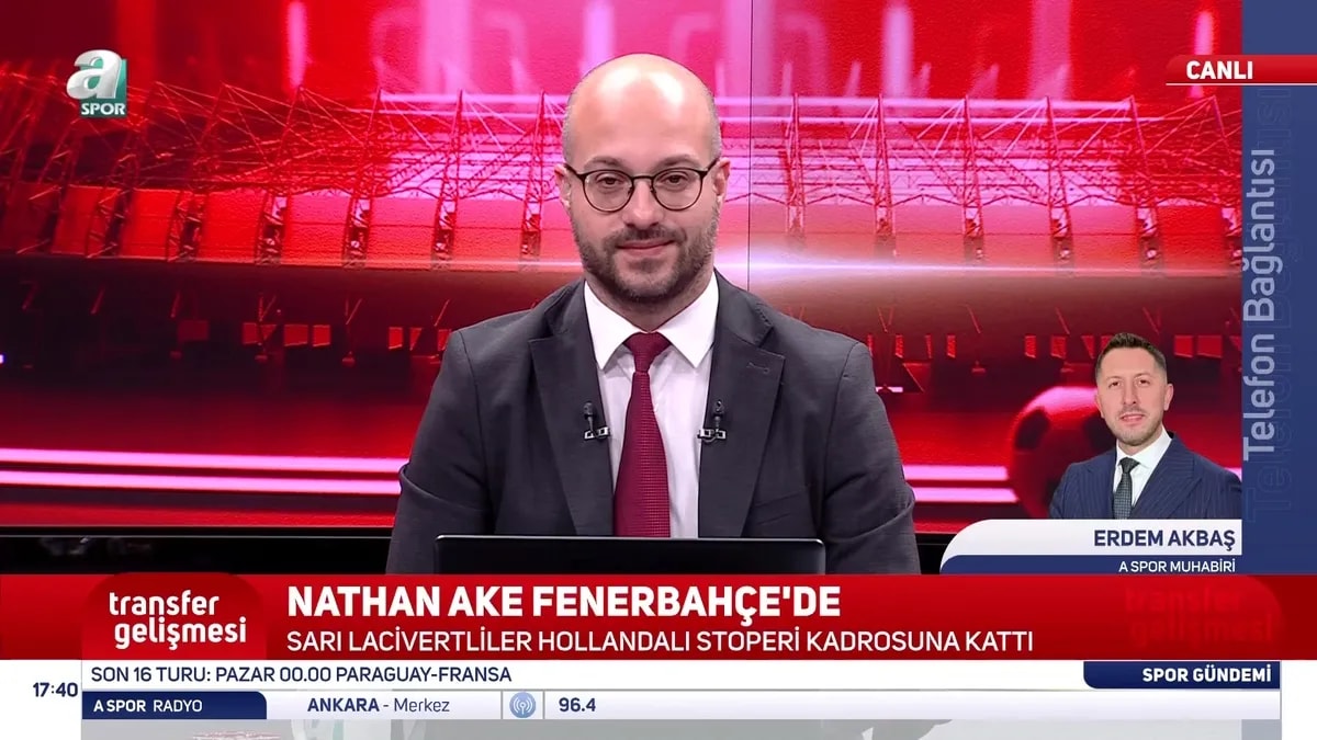 Fenerbahçe, Hollandalı Stoper Nathan Ake Transferini Resmen Açıkladı