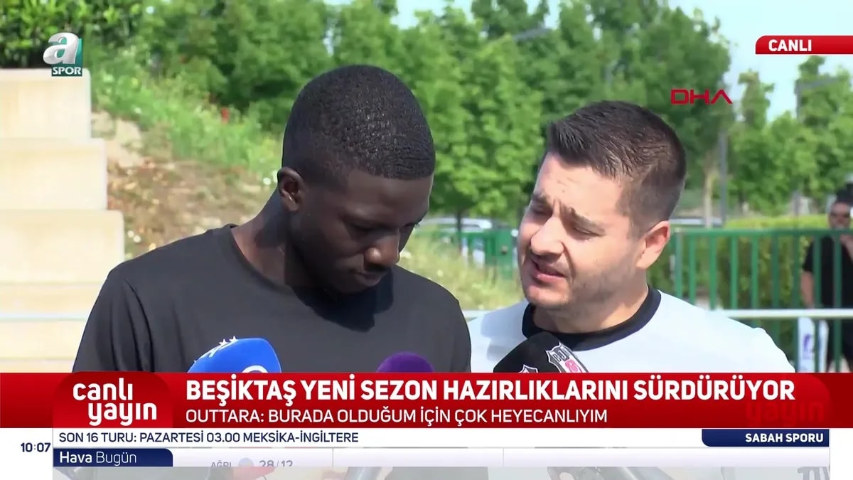 Beşiktaş'ın Yeni Sol Beki Kassoum Ouattara: "Buraya Bir Meydan Okumaya Geldim"