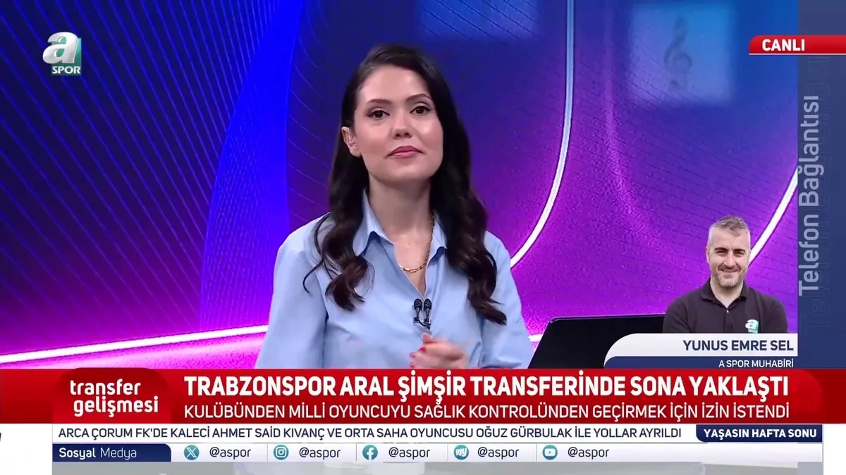 Trabzonspor, Aral Şimşir İçin Rekor Bonservis Bedeliyle Prensip Anlaşmasına Vardı