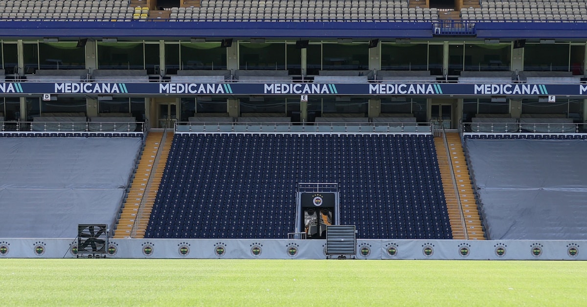 Fenerbahçe, Chobani Stadyumu'nda Maraton Alt Tribünü E Blok'u Yeniledi