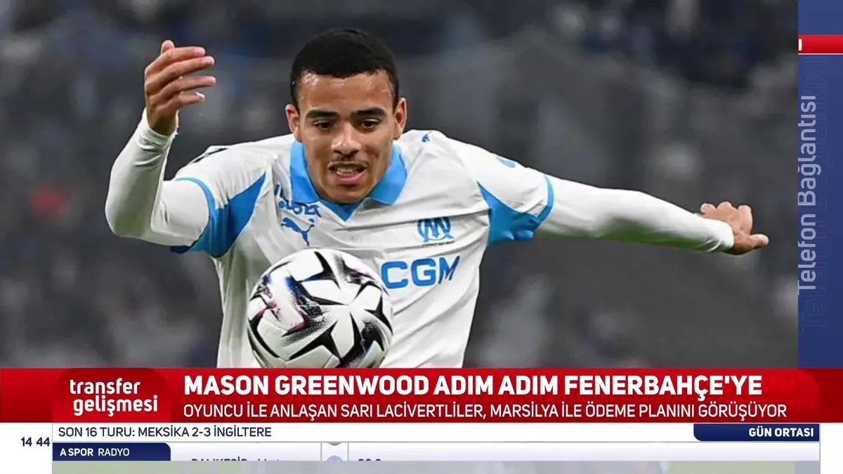 Fenerbahçe, Mason Greenwood Transferinde Sona Yaklaştı: Detaylar Ortaya Çıktı