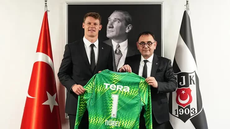 Alexander Nübel resmen Beşiktaş'ta!