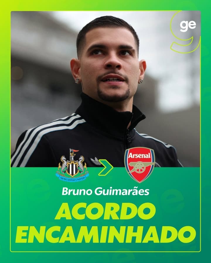 Brezilya'dan bomba iddia: Arsenal, 100 milyon euro'luk Guimaraes transferinde sona yaklaştı!