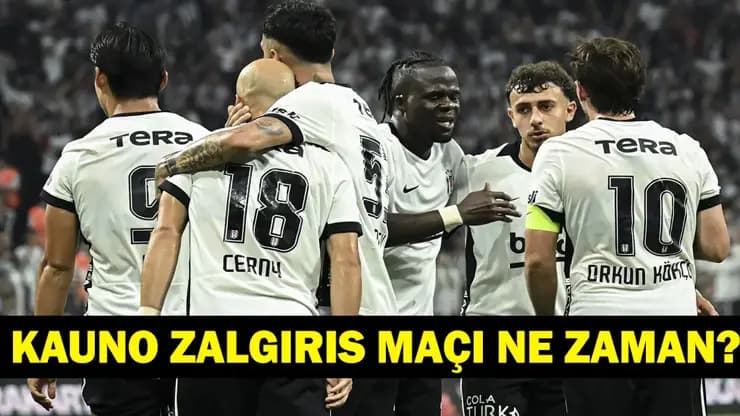 Beşiktaş Zalgiris Avrupa Ligi maçı: Ne zaman, saat kaçta, hangi kanalda?