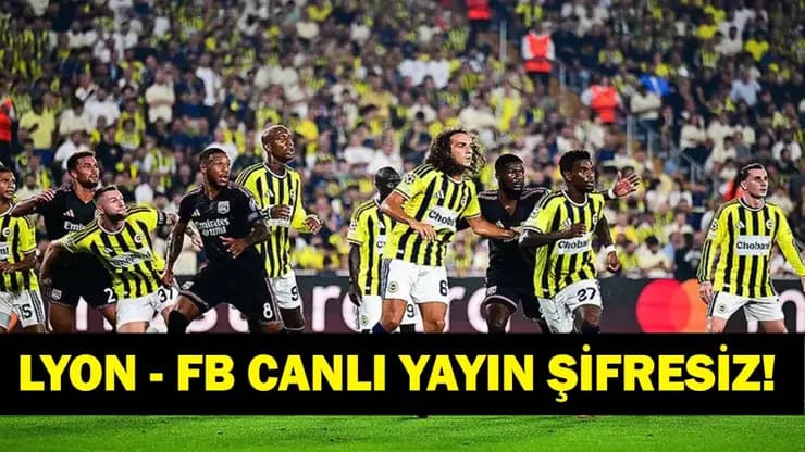 Fenerbahçe Lyon Şampiyonlar Ligi rövanşı TRT 1'de! Dzeko oynayacak mı? Canlı yayın ve kadrolar.