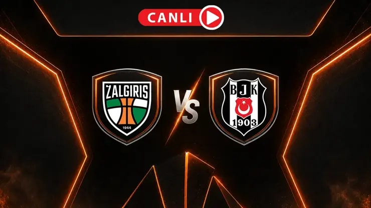 Kartal tur kapısında! Beşiktaş Kauno Zalgiris maçı CANLI