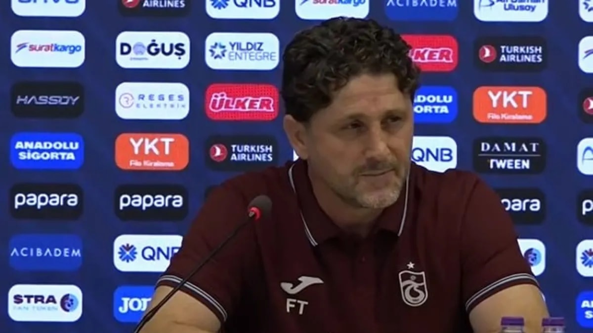 Trabzonspor'da Fatih Tekke'den Ferençvaroş Maçı Öncesi Önemli Mesajlar