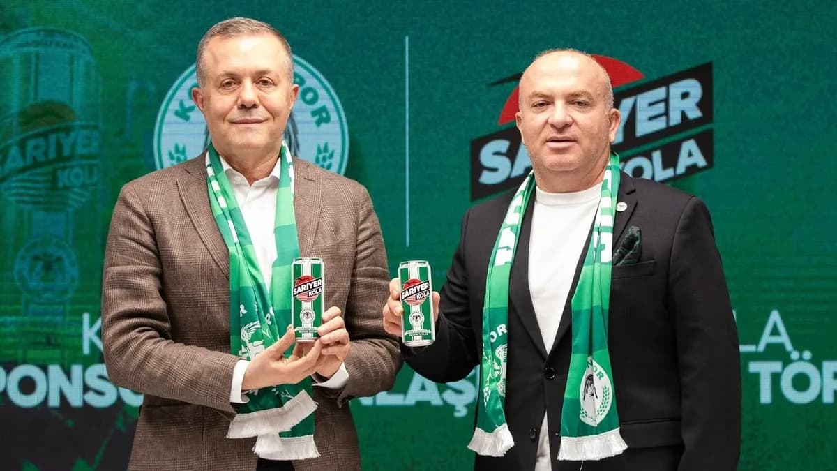 Konyaspor'dan 2026-2027 Sezonu İçin Sarıyer Kola ile Önemli Sponsorluk Anlaşması