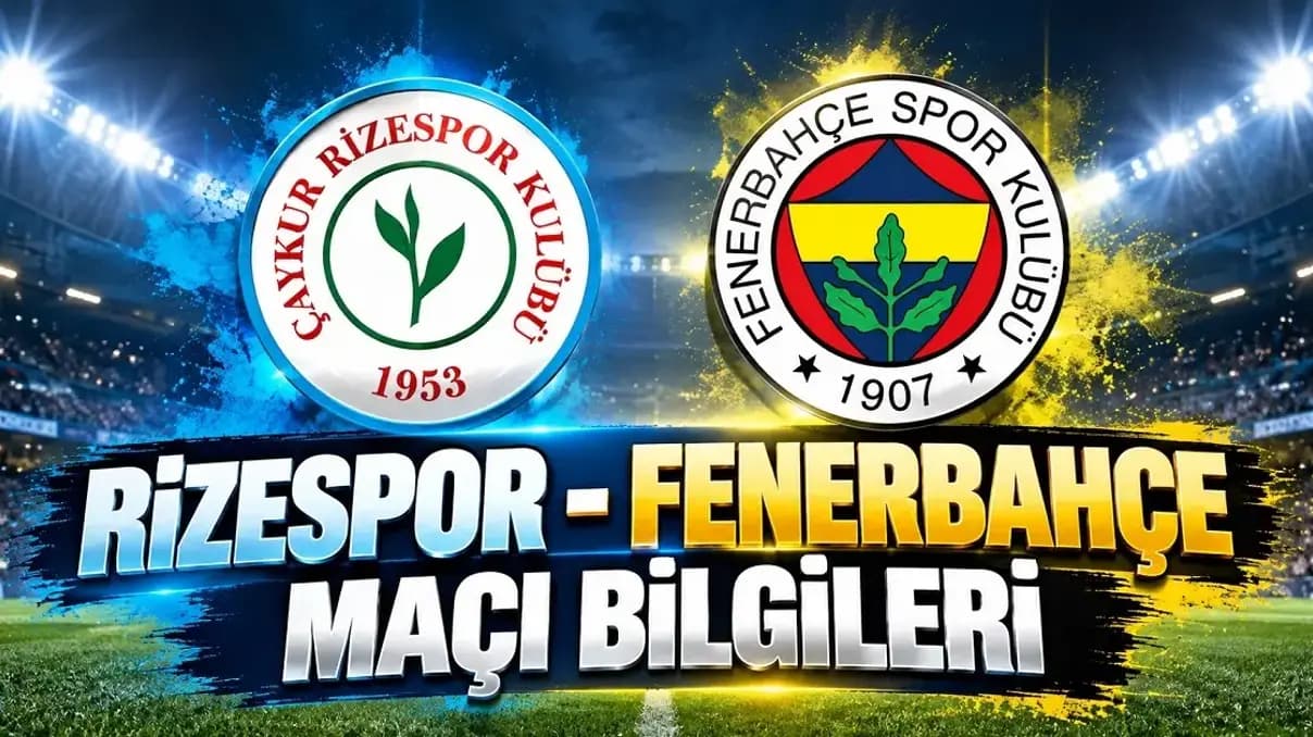 Çaykur Rizespor Fenerbahçe maçı canlı izle Bein Sports 1! Ne zaman, saat kaçta, şifresiz mi?