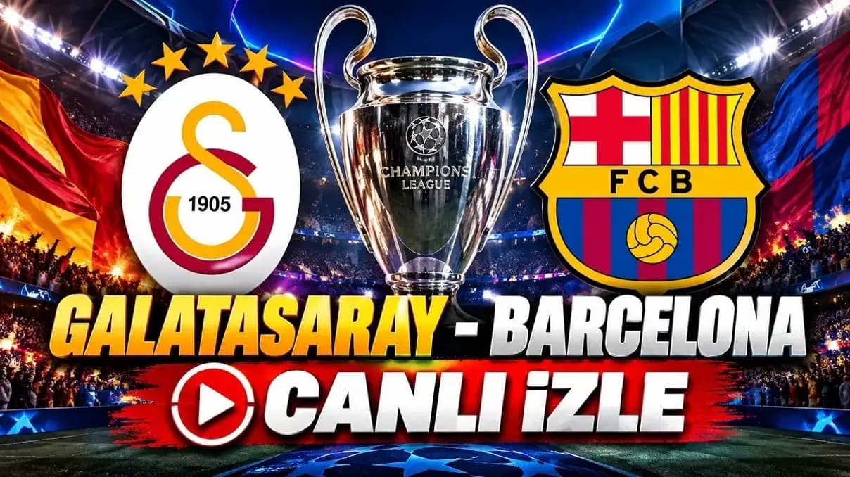 Galatasaray Barcelona maçı TRT 1 canlı yayın şifresiz mi, nasıl izlenir?