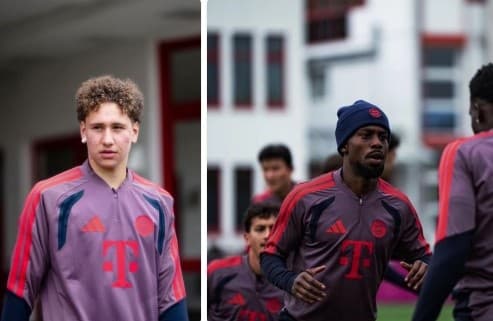 Bild: Bayern Münih'in 16 yaşındaki yeteneği Siglar, A takımla idmana çıktı! Bu sezon 8 maçta 3 gol.