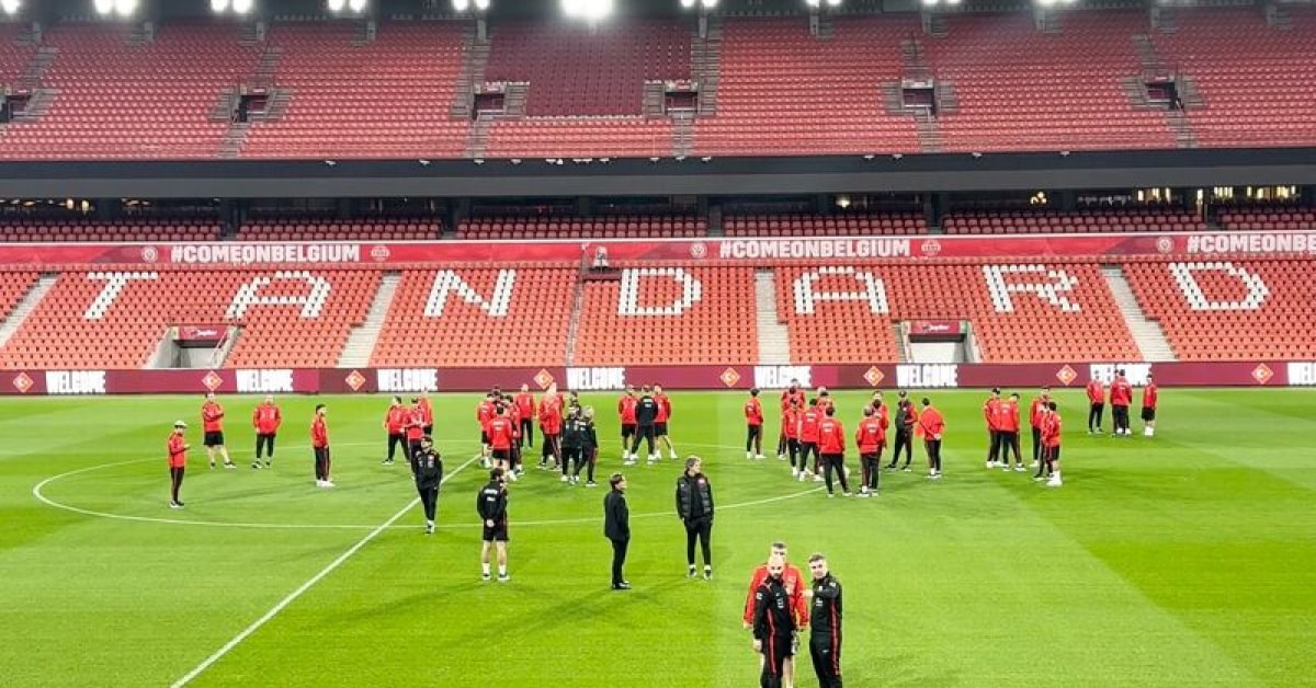 A Milli Takım Belçika Maçı Öncesi Liege'den Sorunsuz Ayrıldı