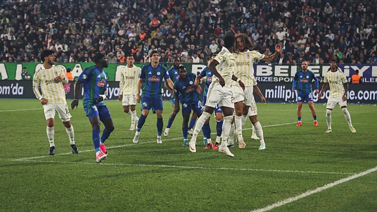 Fenerbahçe, Rize Deplasmanından Galibiyetle Döndü: Tartışmalı Gol Gündemde