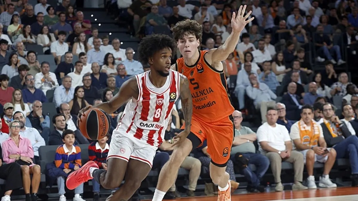 EuroLeague'de 5. Haftanın MVP'si Olympiakos'tan Jean Montero