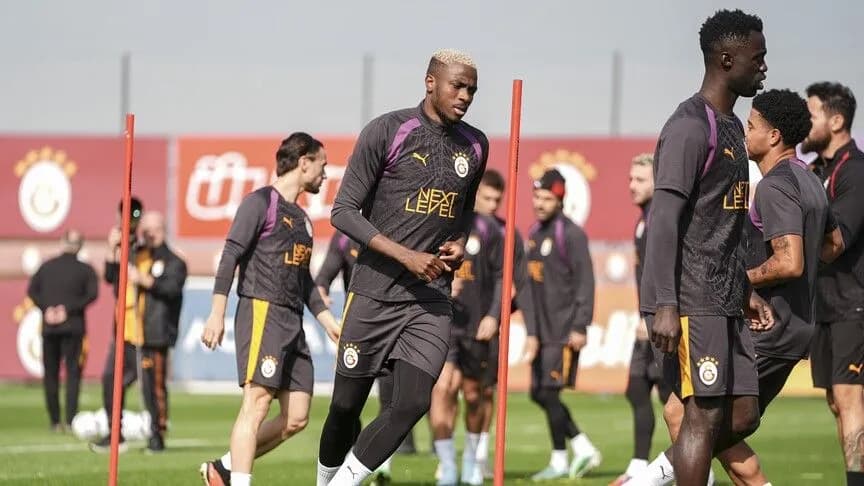 Galatasaray, Lille maçı öncesi kamp kadrosunu ve hazırlıklarını tamamladı