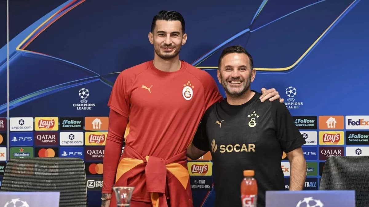 Galatasaray'da Okan Buruk'tan Uğurcan Çakır'a Lille Maçı Öncesi Tam Destek