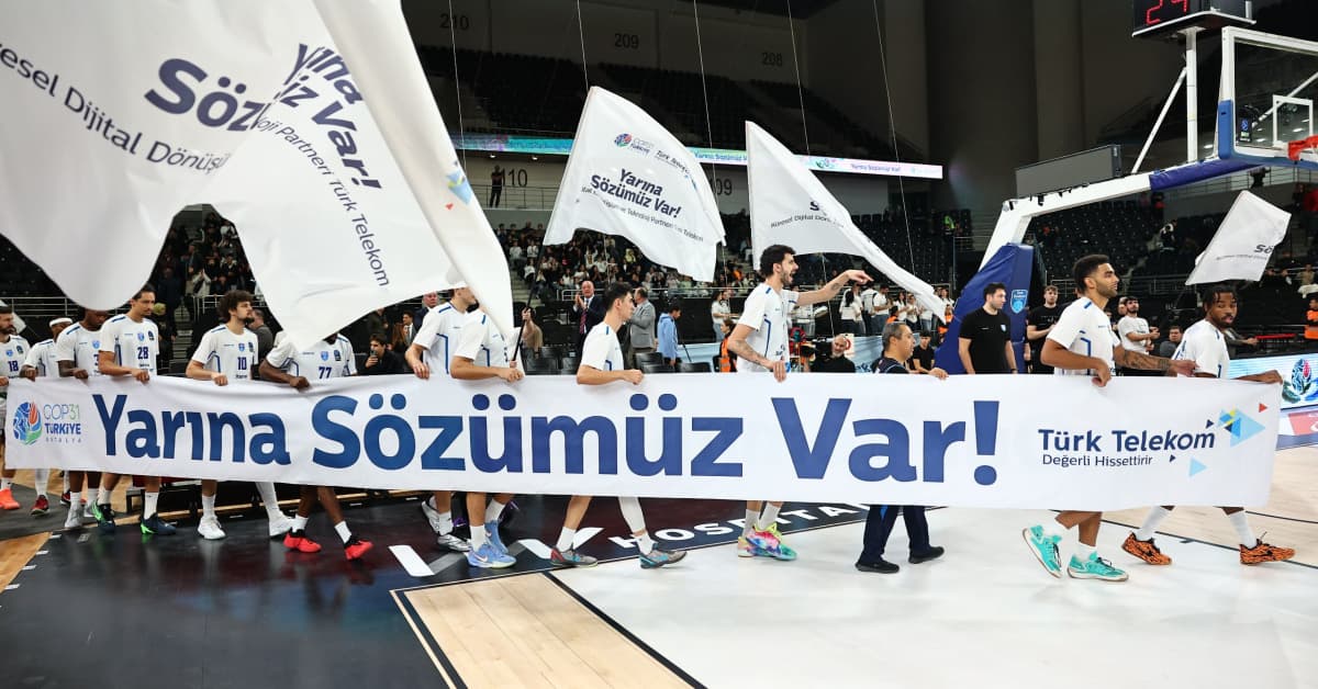 Türk Telekom'dan EuroCup Sahnesinde İklim Değişikliği Farkındalığı