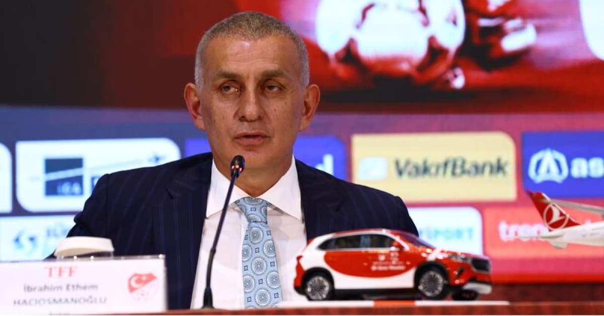 TFF Başkanı Hacıosmanoğlu'ndan Sergen Yalçın'a Tam Destek