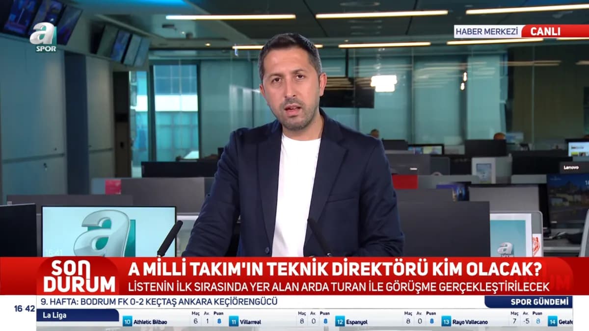 A Milli Takım'da Montella Sonrası Teknik Direktörlük Koltuğu ve Son Durum