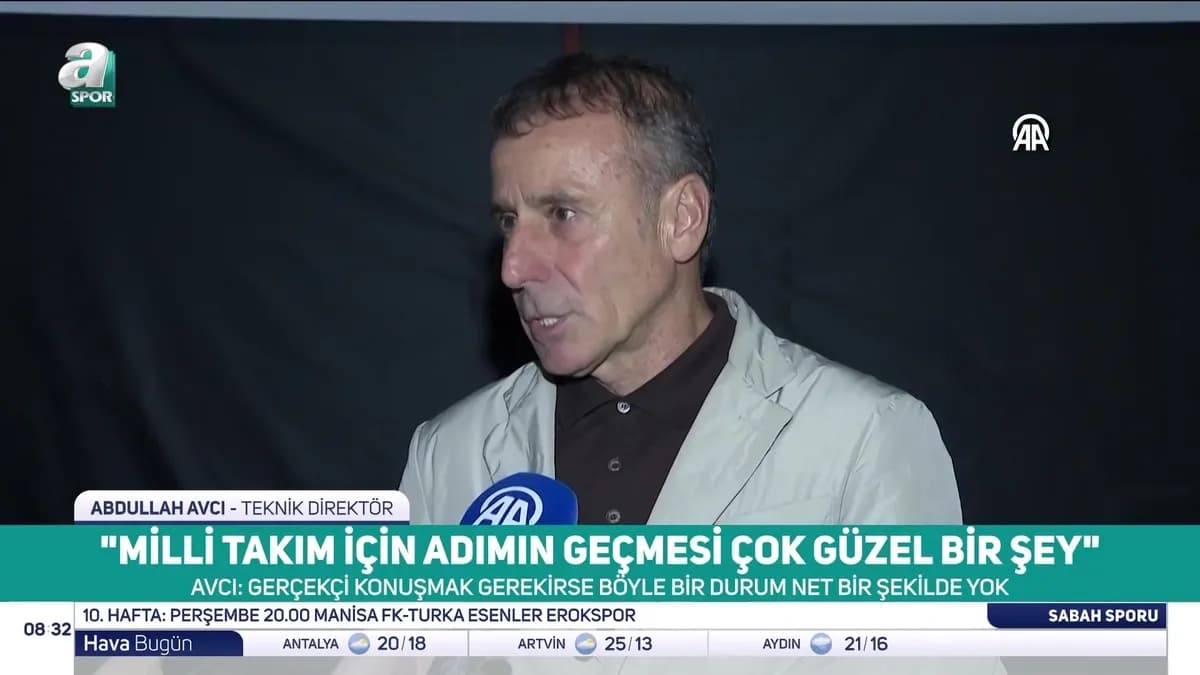 Abdullah Avcı'dan A Milli Takım Gelişmeleri Hakkında Önemli Açıklama